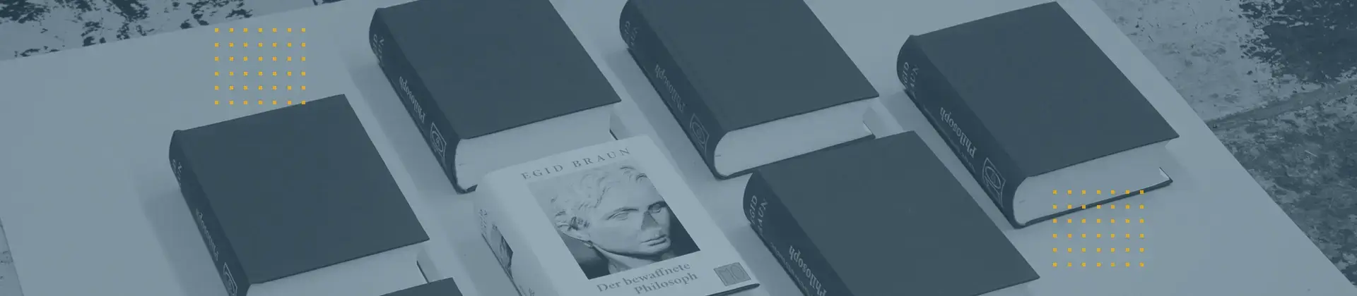 Header image: A book with a white dust jacket centered among several bound books; symbolizing printing and binding.