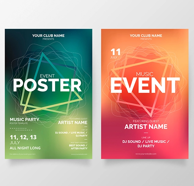 Plakate und Poster